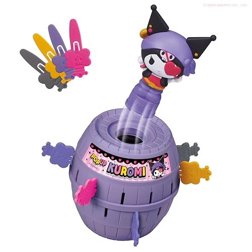 TOMY Pic Kuromi Pop Up, Jeu d'action pour Enfants, 2-4 Joueurs, Jeu Familial Amusant, Rigolo pour Groupes, Cadeau Anniversaire Idéal, Jeux 4 Ans + – vue 2