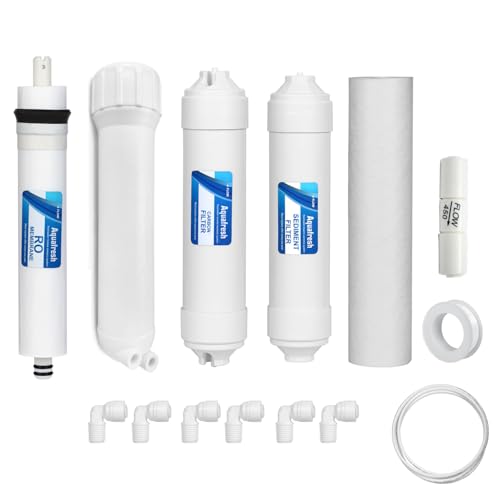 Image of Aqua Fresh Membrane Spare Maintenance Service Kit for All RO Water Purifiers - Universal Compatible, White Water Purifier with RO Technology for Home (Service Kit)