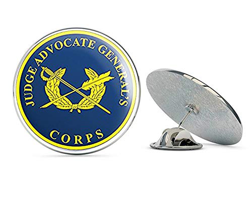 Round Judge Advocate General Corps Seal (JAG Law Insignia) Metal 0.75