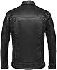 Charlie LONDON Mens Lynch Antique Vintage Classic Leather Jackets - Brown, Red and Black Leather Jacket (UK, Alpha, 3XL, Regular, Regular, Black) #1