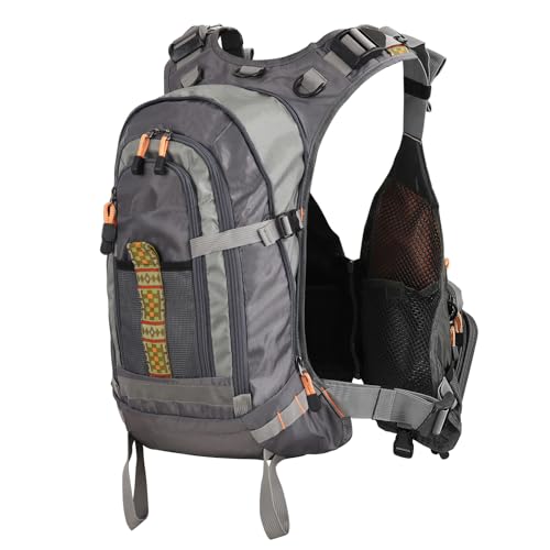 PELLOR Fly Fishing Vest Pack for Men and Women, Trout Fishing Gear, Adjustable Outdoor Fishing