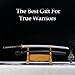 CANGDT Katana Sword, Traditional Japanese Katana Full Tang Clay Tempering 1060 High Carbon Steel, Samurai Sword for Practice, Training, Performance and Collection (Black)