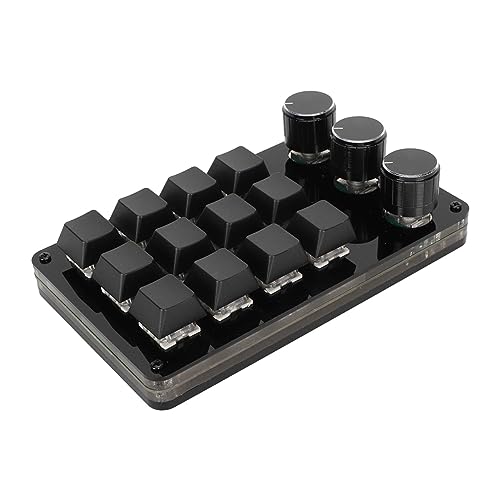Clavier programmable 12 touches avec 3 boutons rotatifs pour optimiser vos macros