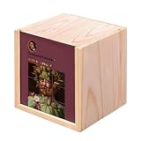 Fabulous Boite en Bois Coffret   Arcimboldo Réseaux Sociaux Peintre Nature Morte (10 x 10 x 10 cm)