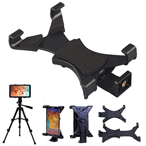 Image of Shahn Tripod Mount Universal Tablet Tripod Holder Adapter for Apple iPad Air 2 Mini Samsung Galaxy Tab Pro 10.5