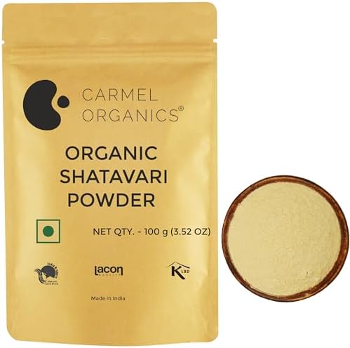 CARMEL ORGANICS Shatavari Root Powder 100 Grams
