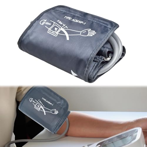 Menibeuty Brassard Tensiomètre de Remplacement 22-32cm Brassard, Grand Brassards Pour Tensiomètre Bras, Portables À La Maison Brassards Pour Le Moniteur De Pression Artérielle