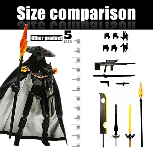 Image of YOURKARTS.COM Injection Molded Robot Toy Multi-Jointed Action Figure for Kids & Adults | Durable Plastic DIY Model with Realistic Movement & Manual | Cool Collectible Gift | car Accessories 2025