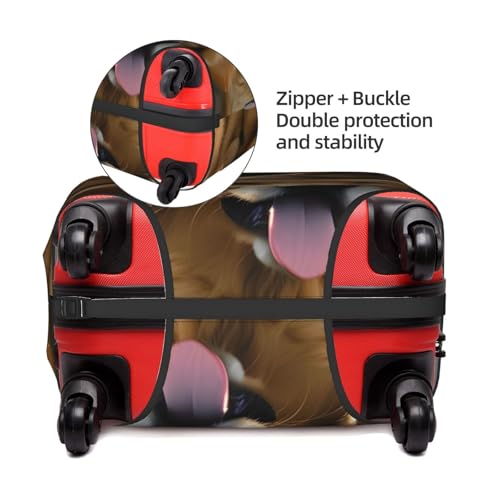 Housse de valise X-Large blanche de qualité supérieure Golden Retriever