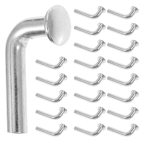 Goupilles de sécurité en fer forme L 7x30 mm pour rayonnage à palettes - Lot de 100