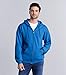 Gildan Adult Heavy Full-Zip Hooded Sweatshirt, Navy, X-Large