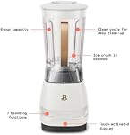 Blender Beautiful High Performance Touchscreen Blender White Icing