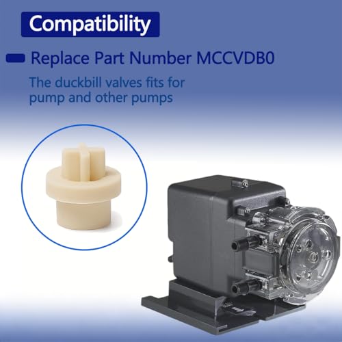 Upgrade MCCVDB0 Check Valve Duckbill Only Replacement for MCCP202 Tube, Compatible with Sten-ner 45, 85, 100 & 170 Series Adjustable & Fixed Pumps, for Regular Maintenance of PUM, 20 Pack by yoogande - Used condition - Image 3