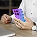 Vokuha Phone Case for Xiaomi 14T Case, Cute Clear Gradient Slim Shockproof TPU Back Phone Protective Cover for Xiaomi 14T 5G Purple/Blue