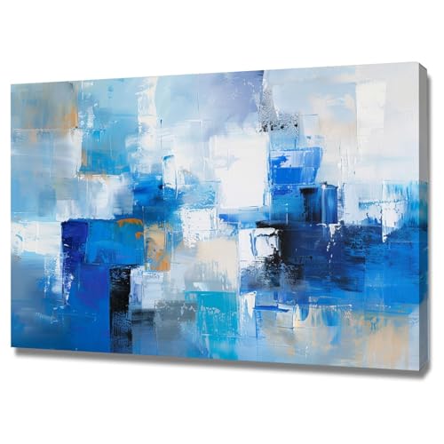 Cuadro abstracto moderno enmarcado de 50x70cm que viste tus paredes vacías fácilmente