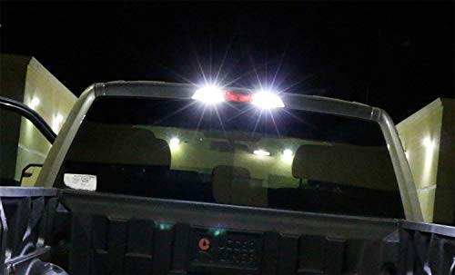 Kit completo 6 luces LED blancas iJDMTOY para Chevrolet Silverado 2015-2018 miniatura 7