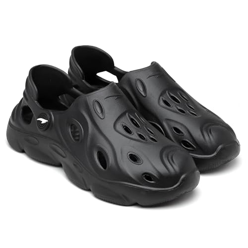Image of ASIAN Men's SAFARI-02 Trendy Stylish Fashionable Clogs | Sandals with Lightweight Regular wear Casual Clogs with Ultra Soft & Flexibility Technology Clogs for Men's & Boy's
