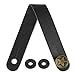 Anwenk Guitar Strap Locks Acoustic Guitar Strap Button Leather Headstock Adapter Strap Lock Button, Top Grade,Black