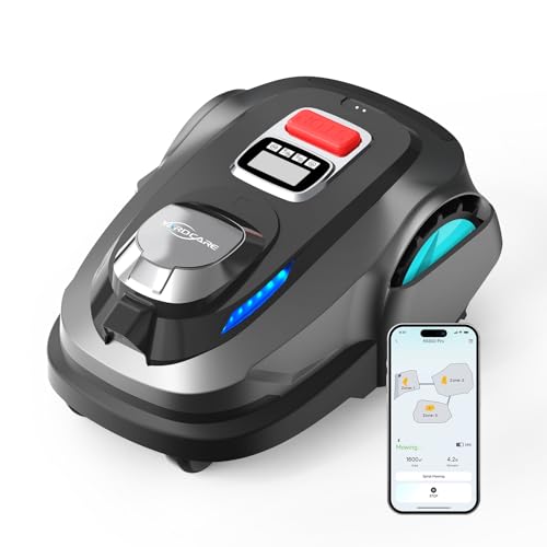 YARDCARE N1600PRO – Robot tagliaerba senza filo perimetrale con navigazione