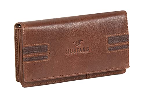 Portefeuille MUSTANG Asti marron fini le désordre dans vos poches