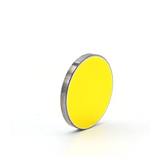 CO2 Laser Cutter Focus Focal Lens Silicon Co2 Laser Reflects Mirror 19.05mm Diameter for Co2 Laser Engraving and Cutting Machine