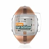 polar ft4 Bitte beachten Sie, dass diese Bildschirmschutz aus flexiblem Kunststoff besteht. Und es ist absichtlich kleiner als der Bildschirm für die Installation gemacht.