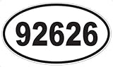 US Decal, Inc. Number 92626 Oval Sticker