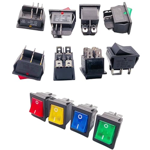 Interruptor KCD4 para control de encendido seguro en talleres 40A 3