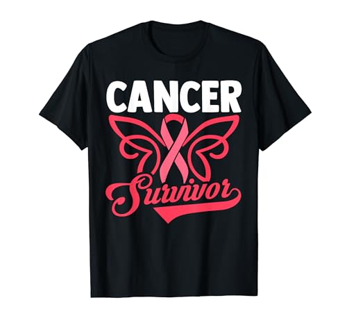 "CANCER SURVIVOR" Women's Cancer Awareness design T-Shirt