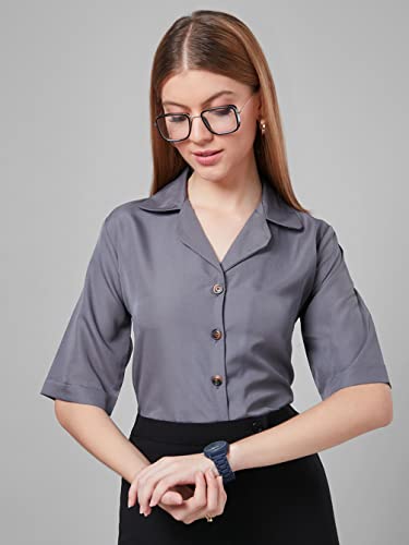 Image of Style Quotient Women Purple Formal Shirt