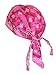 Produktbild memego Bandana Cap Kopftuch Paisley Pink Shadow