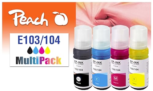 Cartouches d'encre Epson 103 104 Peach pour imprimante EcoTank ET-2710