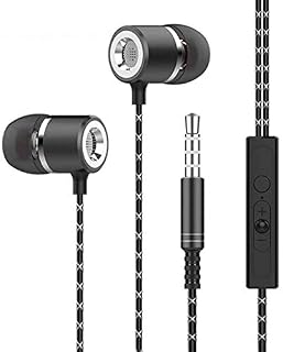 Moxil Original 3.5MM Metal in-Ear Wired Earphones HiFi Stereo Bass Earbuds Headphones