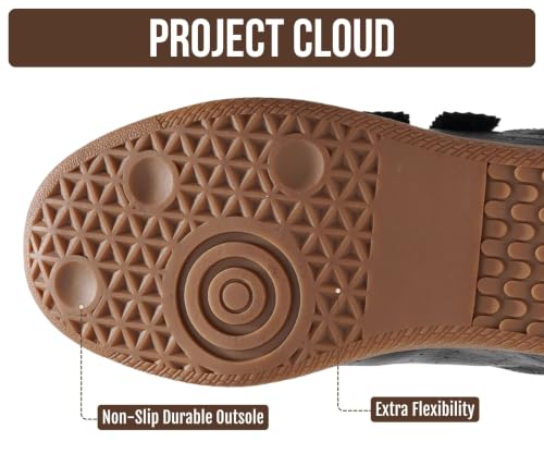 Image of Project Cloud Sneakers for Women - Stylish & Comfortable Women's Fashion Sneakers with Memory Foam and Leather Insole - Non Slip & Lightweight Womens Shoes - Fashion Shoes for Women (Ysabelle)