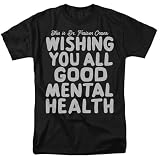 Frasier The Frasier Sign Off Unisex Adult T Shirt, Black, 2X-Large