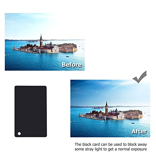 3-in-1 Graukarten für Digitale Spiegelreflexkameras und Film-Belichtung, Messkarte, Farbkalibrierung, für Canon, Nikon, Sony, 18% Weißabgleich, Set