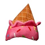 EverJoy Party Pink Strawberry Ice Cream Novelty Hat – Fun Costume Accessory for Adults – One Size