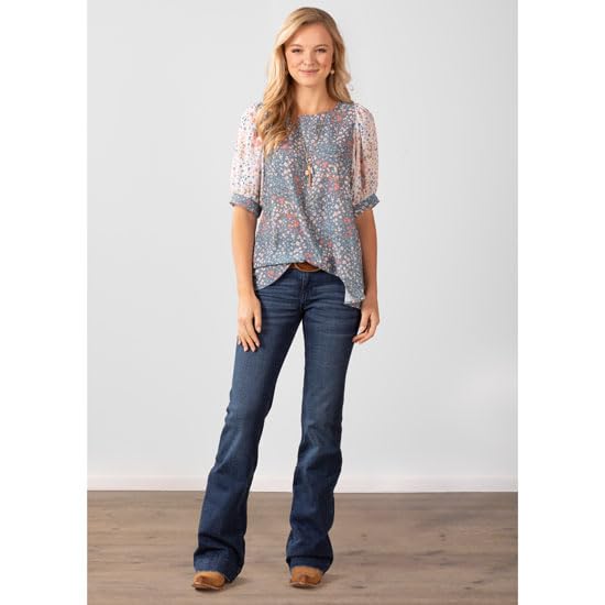 Wrangler Women's Retro Mae Mid Rise Trouser4