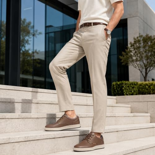 Image of ANALEAF Mens Casual Dress Shoes Fashion Sneakers