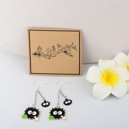 MAOFAED Cartoon Character Dangle Earring, Cute Anime Earring for Fan, Anime Lover, Anime Jewelry4