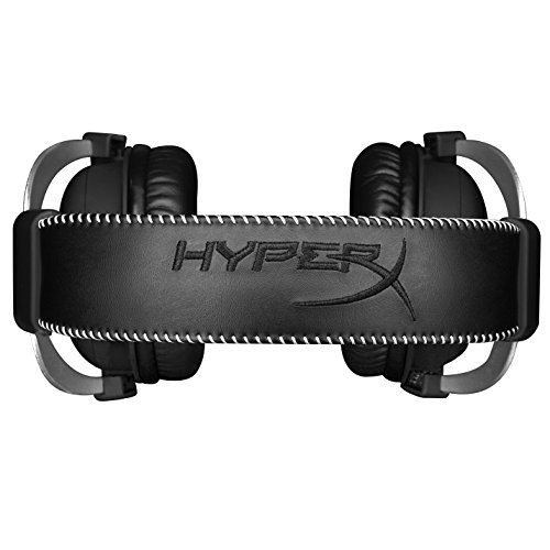 HyperX HX-HSCL-SR/NA Cloud Silver - Fone de Ouvido, compatível com PS4, Xbox One e PC, Preto (Black/