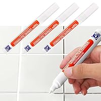 Fliesenstift, Fugenstift, Fugen Reparatur Stift, Wasserdicht Erneuern Reparatur Marker Fugenstift, Fugenfüller Stift für Reparatur von Fliese Wand Boden Badezimmer und Küche(Vor Gebrauch schütteln)
