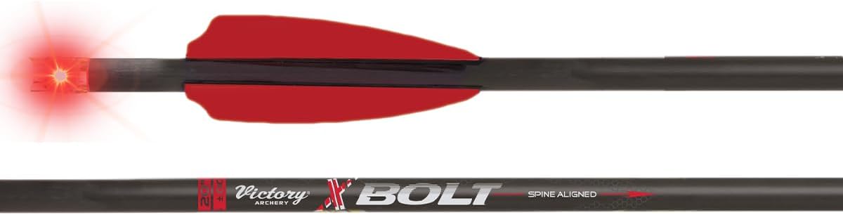 Victory Archery XBolt | .300" Diameter Crossbow Bolt | Fletching Color May Vary