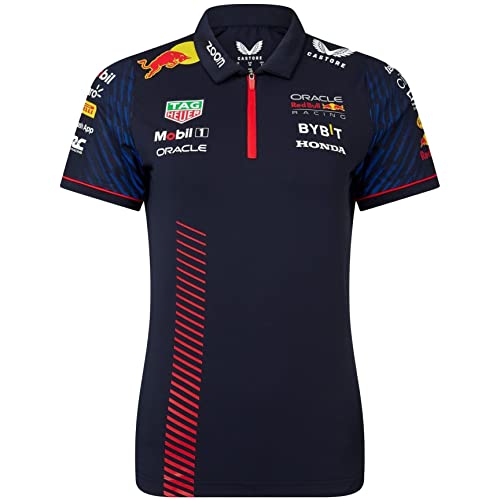 Polo Red Bull Racing de mujer azul XXS con acabados F1 Team