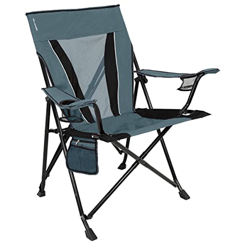 Kijaro XXL Dual Lock Camping Chair, Hallett Peak Gray