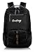 EcoCity Fashion Laptop Backpack for School Bags College student Women Men (Black)