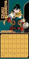 2027 My Hero Academia Wall Calendar B0GV52BNMX Book Cover