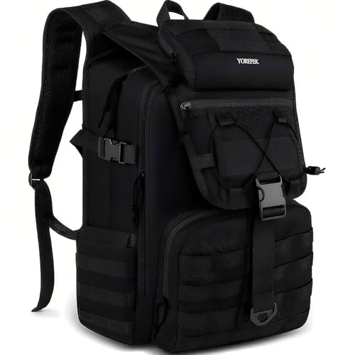 YOREPEK Groß Militär Rucksack Wasserdicht Herren, Mehreren Fächer Taktischer Rucksack,...