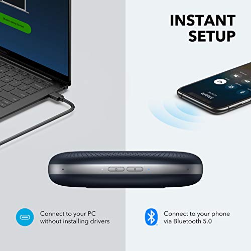 Image of Anker PowerConf Speakerphone, Zoom Certified Conference Speaker with 6 Mics