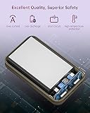 imuto Power Bank 20000mAh Bater a Externa Cargador M vil Port til con Pantalla Digital LED y Linterna Bateria Portatil Powerbank para iPhone Samsung Huawei Xiao Smartphones Tablets Negro